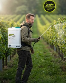 Resim RESCHMANN RES-HX-16C 16 Litre Akülü İlaçlama Pompası Sırt Tipi Şarjlı İlaçlama Püskürtme 