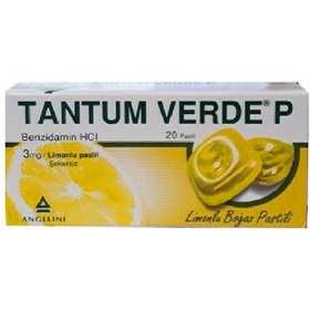 Resim Tantum Verde P Limonlu 20 Pastil 