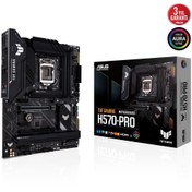 Resim ASUS TUF GAMING H570-PRO INTEL H570 LGA1200 DDR4 5000 DP HDMI 3X M2 USB3.2 AURA RGB 2.5GB INTEL ATX 128GB’A KADAR RAM DESTEĞİ İKİ YÖNLÜ AI SES ENGELLEYİCİ MİC. 