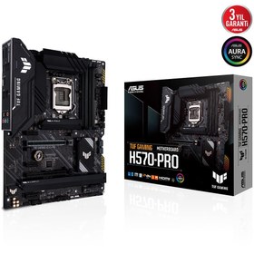 Resim ASUS TUF GAMING H570-PRO INTEL H570 LGA1200 DDR4 5000 DP HDMI 3X M2 USB3.2 AURA RGB 2.5GB INTEL ATX 128GB’A KADAR RAM DESTEĞİ İKİ YÖNLÜ AI SES ENGELLEYİCİ MİC. 