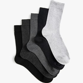 Resim Erkek Basic 5'li Soket Çorap Seti Çok Renkli 