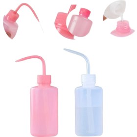 Resim Temizleme Şişesi, Kirpik Aşılama Temizleme Şişesi, Kavisli Ağızlı Sızdırmaz Kavisli Ağızlı Şişe, Kirpik Temizleme Şişesi Boş Şişe 150ml Güzellik ve Kişisel Bakım... Kirpik Aşılama Araçları 