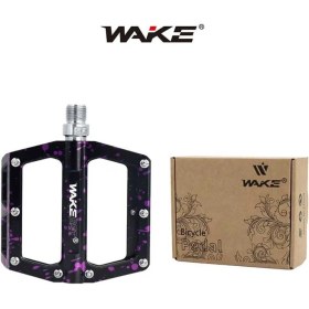 Resim Wake Aluminyum Rulmanlı Kamuflaj Desenli Pedal 116. x 97.6mm 