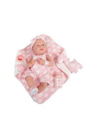 Resim Berenguer Gerçekçi Yenidoğan Oyuncak Kız Bebek 38 Cm - Pembe Dino 