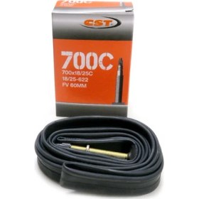 Resim Cst İç Lastik 700x18-25 İğne 60mm Siyah 