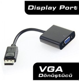Resim Dark Dk Hd Adpxvga 0 15metre Dp Vga D Görüntü Adaptörü Siyah 