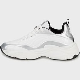 Resim Love Moschino Logolu Deri Kalın Tabanlı Sneaker Ayakkabı Bayan AYAKKABI JA15376G0NJT010A 