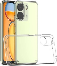 Resim Redmi 13c Kılıf Tchs Coss Kapak - Renksiz Renksiz 