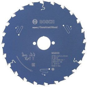 Resim Bosch Expert Serisi İnşaat Ahşabı İçin 190x30 mm 24 Diş Daire Testere Bıçağı - 2608644139 