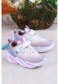 Resim Vicco 346.f25y.198 Pudra Samur Rahat Hafif Kız Çocuk Ayakkabı Pudra 