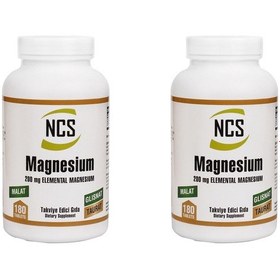 Resim Magnezyum Ncs Malat Glisinat Taurat 180 Tablet 2 Kutu 