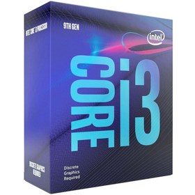 Resim Intel Core i3-9100F 3.6GHz Maks 4.2Ghz 6MB Önbellek 4 Çekirdek 1151 14nm İşlemci 