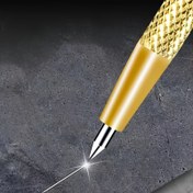 Resim 1 adet/2 adet Tungsten Çelik Alaşım Çizgi Kalem Karo Kesme Aracı Fitter Cam El Kesme Demir Alüminyum Mermer Çelik Levha İşaretleyici 