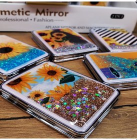 Resim Cep Aynası Çok Renkli 