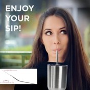 Resim Paslanmaz Çelik Pipet Seti 5 Parça 