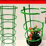 Resim 60 Adet Ağır Hizmet Tipi Üstüne Yığılabilir Bitki Destek Halatları - 10 Katmanlı Tasarım, Alan Kazandiren Kapanan Struktür, İç Mektup/Dış Meşe Kolay Montaj Bahça & Balkon Çiçeğin Standları ile Domates Favorili Sarmașık Dayankal Plastik bitkis destegi çekmece iç ıc mekan aksesuar al an kazanc yapisi dıs mahkeme uygun 