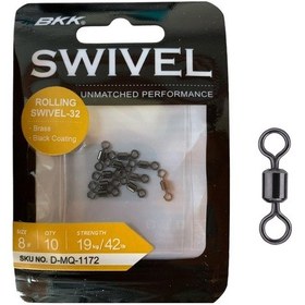 Resim Bkk Rolling Swivel-32 Fırdöndü No:8 10'lu Paket 