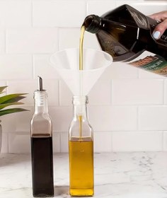 Resim Jenisa Pratik Plastik Huni Yağdanlık ve Şişeler İçin Pratik Doldurma Aracı 