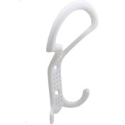 Resim Nzb Portmanto Vestiyer Duvar Askısı Metal Dolap Elbise Askılığı Beyaz 