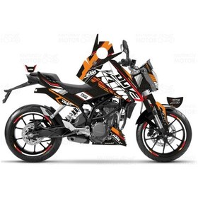 Resim Ktm Duke 390 Sport Line Sticker Seti 
