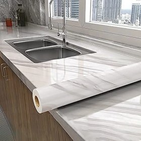 Resim Mermer Desenli Kaplama Kağıdı 5 Metre 