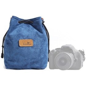Resim Rogfer Sccotton Astar Darbeye Dayanıklı Dijital Koruma Taşınabilir Slr Lens Çantası Mikro Tek Kamera Çantası Kare Mavi M Diğer Diğer 