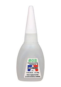 Resim Evobond 502 Japon Yapıştırıcısı Süper Glue 20 Gr Tdrtr 