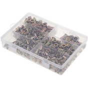 Resim Pazly 500 Adet Vidalı Perçin Takımı M3 M4 M5 M6 M8 M10, Galvanizli Çelik, Otomotiv Endüstriyel Kullanım 