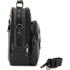 Resim Byhakan Ekose O NW-3009 (17CMX21CM) Çelik Kasalı Telefon Bölmeli Erkek El ve Omuz Çantası 