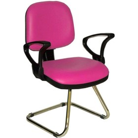 Resim Türksit Kozmo Bekleme Koltuğu Z Ayak Pembe 
