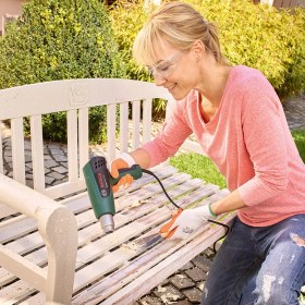 Resim Bosch Home And Garden Elektrikli Sıcak Hava Tabancası Easyheat 500 (1600 Watt, Maksimum Sıcaklık 500 