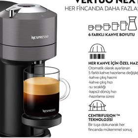 Resim Nespresso Vertuo Next C Matt Black Kapsül Kahve Makinesi 