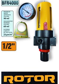 Resim Bfr4000 Redüktörlü Ve Dedektörlü Kompresör Yağ Filtresi 