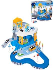 Resim a v d a Dede Polis Mega 2 Katlı Oyuncak Garaj Seti Pisti - Otopark - Istasyon Araba Oyun Seti 