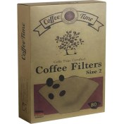 Resim Lidyahan Store Time Sertifikalı Filtre Kahve Kağıdı Coffee Filters 1/2 2 Numara 80'li Paket 