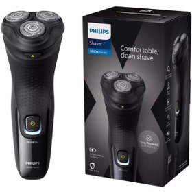 Resim Philips 3000X Serisi Tıraş Makinesi Sinekkaydı Tıraş, Islak ve Kuru Kullanım, Hassas Düzeltici 