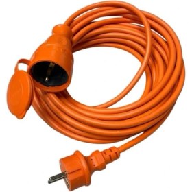 Resim Storemax 20 Metre Seyyar Uzatma Kablosu - 3x1.5mm² Kablo, IP44 Koruma, Turuncu Renk, Fransız Tipi Fiş, 250V/16A, Dış Mekan Uyumlu 