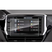 Resim Ael-Tech Peugeot 208 Navigasyon Ekran Koruyucu Cam 