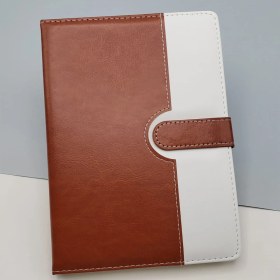 Resim Tarihsiz Ajanda Defter Kahverengi Beyaz Renk 