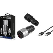 Resim 45 Watt Araç Şarj Cihazı Oto Çakmaklık Seti 2 Port USB / USB C Pd + Type C Kablo 1 Metre 