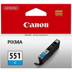 Resim CLI-551C 6509B001 Mavi Orijinal Mürekkep Kartuş 