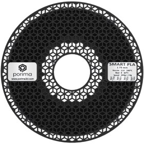 Resim Porima Smart Pla Filament 1.75mm 1kg Siyah 