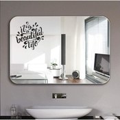 Resim Genel Markalar Ayna özel yeni kaliteli Kaliteli Sticker, It's A Beautiful Life özel yeni kaliteli Kaliteli Sticker 