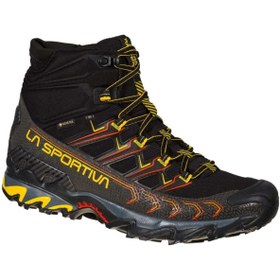 Resim La Sportiva #34b999100 Ultra Raptor Iı Mid Gtx Black/yellow Erkek Outdoor Bot 