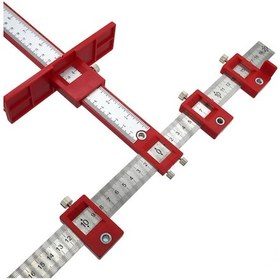 Resim Rox Wood 0058 Delik Delme Merkezleme Kılavuz Cetveli Kulp Takma Ş 