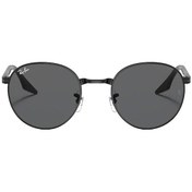 Resim Ray-Ban 3691 002/B1 51 Unisex Siyah Yuvarlak Çerçeve Güneş Gözlüğü 