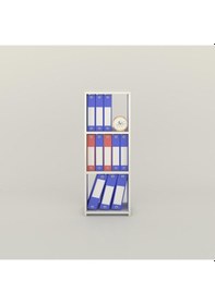 Resim Kenzlife Klasörlük Raflı Almakay Byz 105 40 30 Kitaplık Ofis Arkalıksız Çok Renkli 