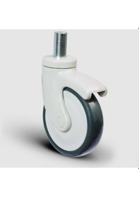 Resim EC03MBT125 Döner Pim Bağlantılı Plastik Maşalı Çap:125 