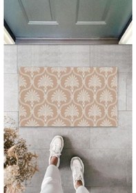 Resim Dijital Otantik Motif Pudra Kapı Paspası Dış Mekan Paspas K-3065 