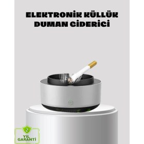 Resim Küllük ve Hava Temizleyici 2’si 1 Arada - Sigara Kokusu Giderici, Araba ve Ofis Için 